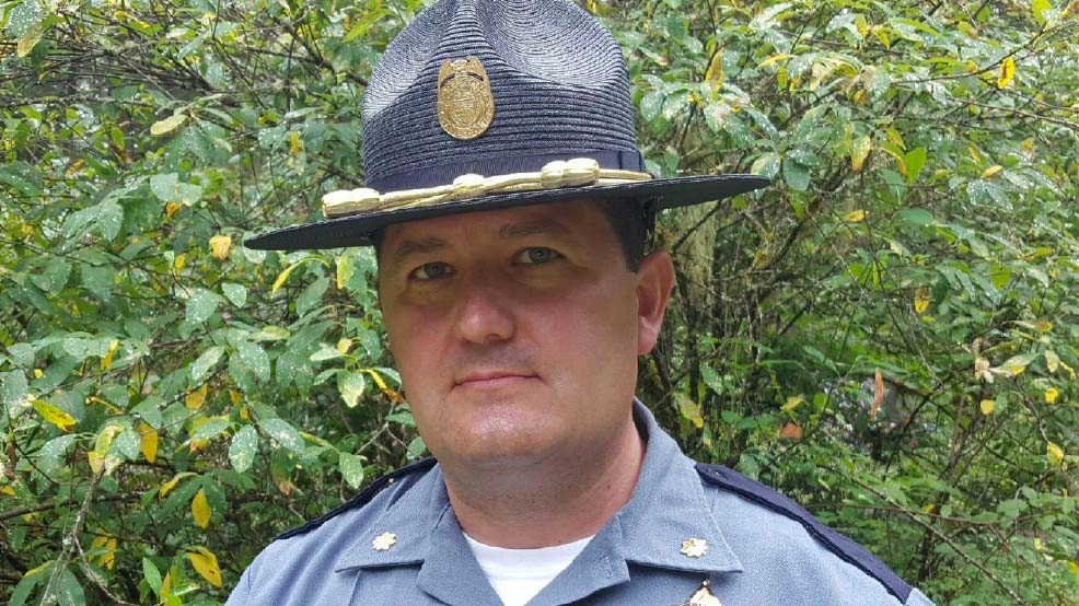 Oregon State Police Major Travis Hampton