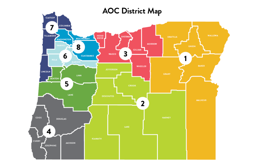 Members Gather Across Oregon at AOC District Meetings