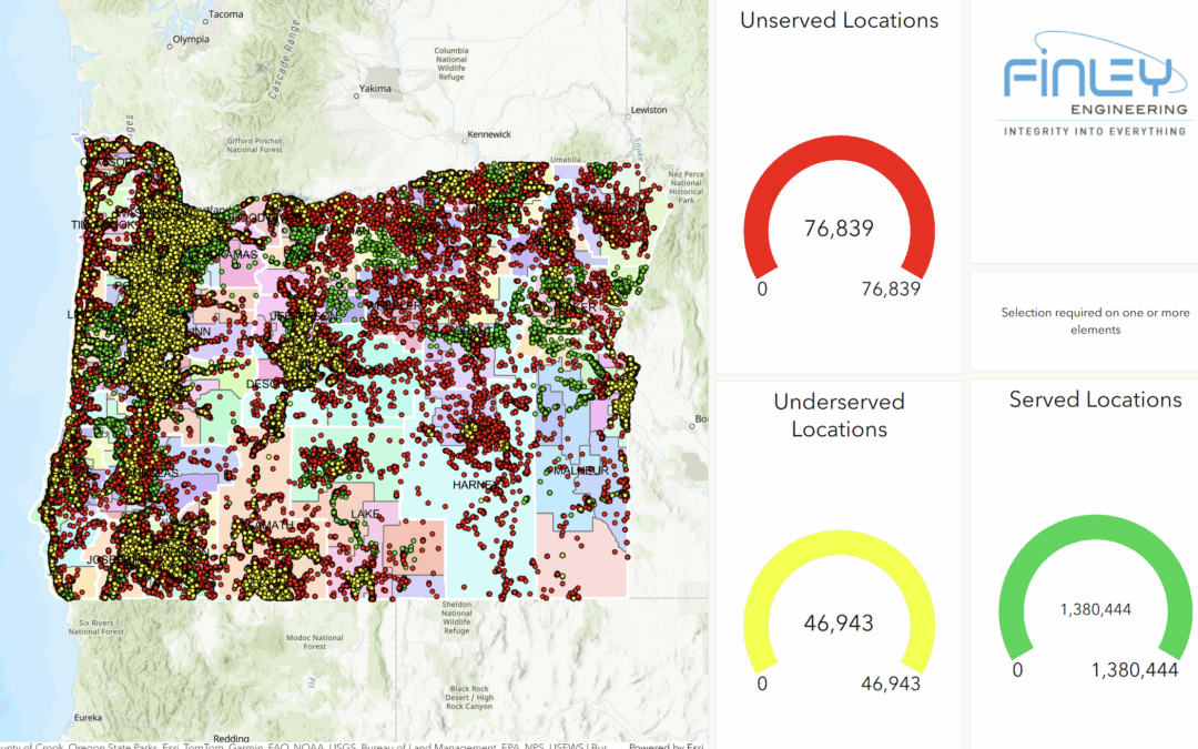 Oregon Counties and BEAD, Increasing County GDP With Broadband